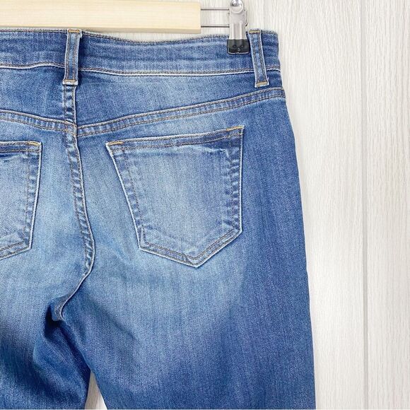 KUT From The Cloth | Catherine Mid Rise Boyfriend Jean Size 6 - Picture 4 of 10